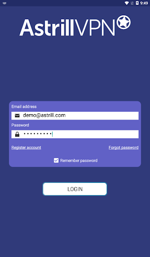 Astrill скриншот